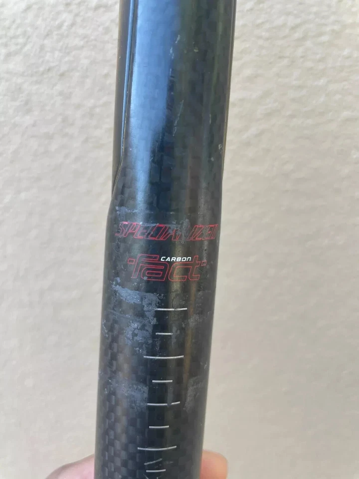 Specialized Fact Углеродный Подседельный штырь 27,2 мм Углеродное Волокно MTB Road 27,2 мм x 350 мм - Изображение 4 из 4
