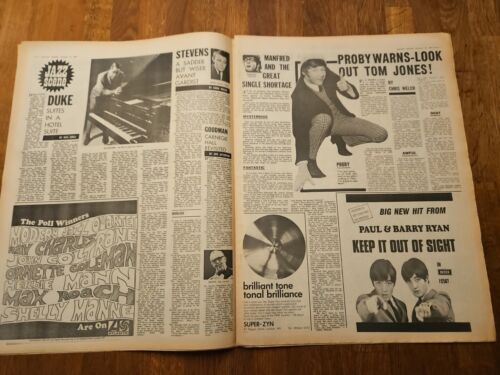 Melody Maker February 18th 1967, Monkees Cover Beatles Strawberry Fields - Imagen 3 de 5