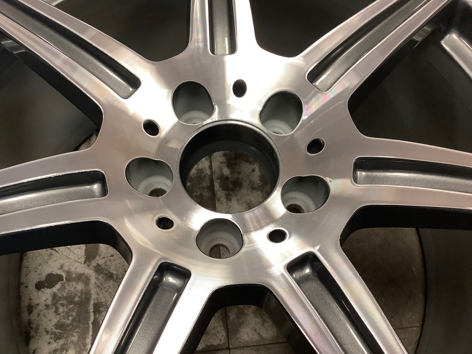 Mercedes SLS 2011 2012 2013 2014 85192 aluminum OEM wheel rim 19 x 9.5 ...