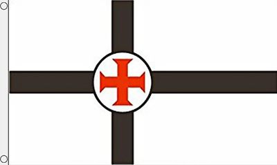 TEMPLERRITTER GEHEIMBUND 5x3 Fuß FAHNE 150cm x 90cm Fahnen KREUZZÜGE RITTER