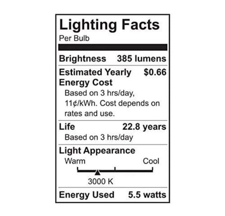 Lámpara de bombilla de pista LED GE 12 unidades, blanco brillante, repuesto halógena de 60 vatios Foto 3 de 4