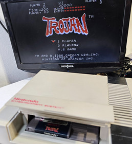 Trojan (Nintendo Entertainment System, 1989) cartuccia gioco