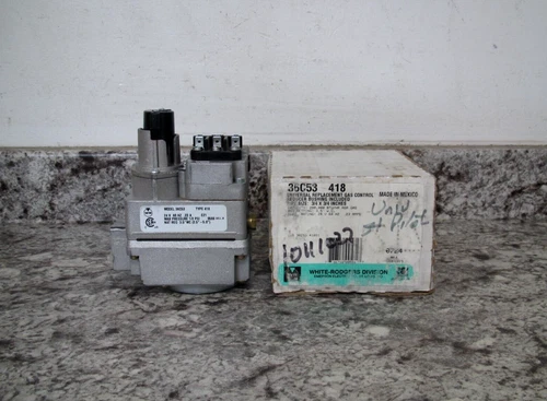 New White-Rodgers 36C53-418 3/4" x 3/4" 24V Furnace Gas Valve Free Shipping
