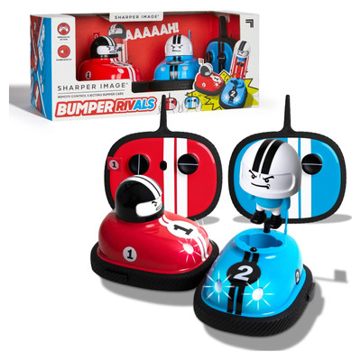 Sharper Image  Toy RC Remote Control Ejecting Bumper Rivals with Includes Wirele