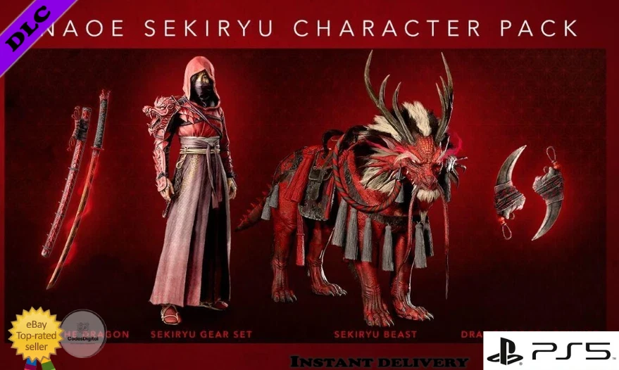[EUROPE & AUS] Assassin's Creed: Shadows - Naoe Sekiryu Character Pack DLC PS5 - Image 1 of 1
