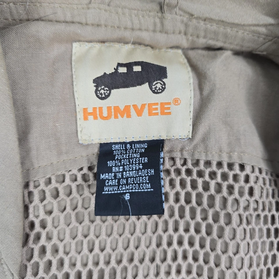 Vtg Humvee Vest Men S Cargo Safari Fishing Utility Photography Hiking Tactical - Image 4 of 4