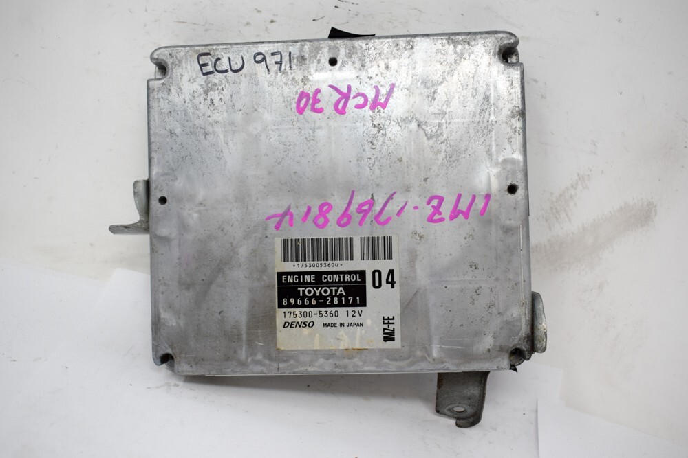 TOYOTA ECU 89666-28171 MRC30 1MZ 3.0L V6 Engine Control Unit | eBay
