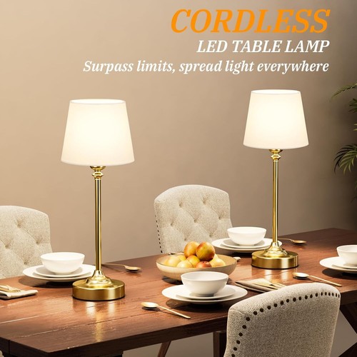 Cordless Rechargeable Table Lamp – 4000mAh Battery, Touch Control - Picture 5 of 18