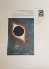 General Dynamics Picture Magazine Ad Vintage Theory of Relativity Wall Art