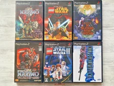 SONY PS2 6-piece set! Maximo, Star Wars The Video Game etc.From Japan