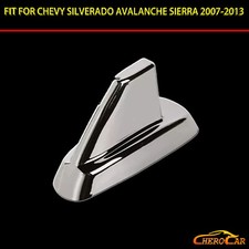 Chrome Top Antenna Cover Overlay For Chevy Silverado Suburban Sierra Yukon 07-13