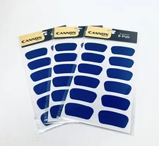 Cannon Sports Under Eye Blue Stickers 3 Pk of 6 Football Baseball & Lacrosse