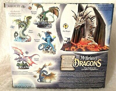 Todd McFarlane Toys FIRE DRAGON Clan 5 Deluxe Box Set Action