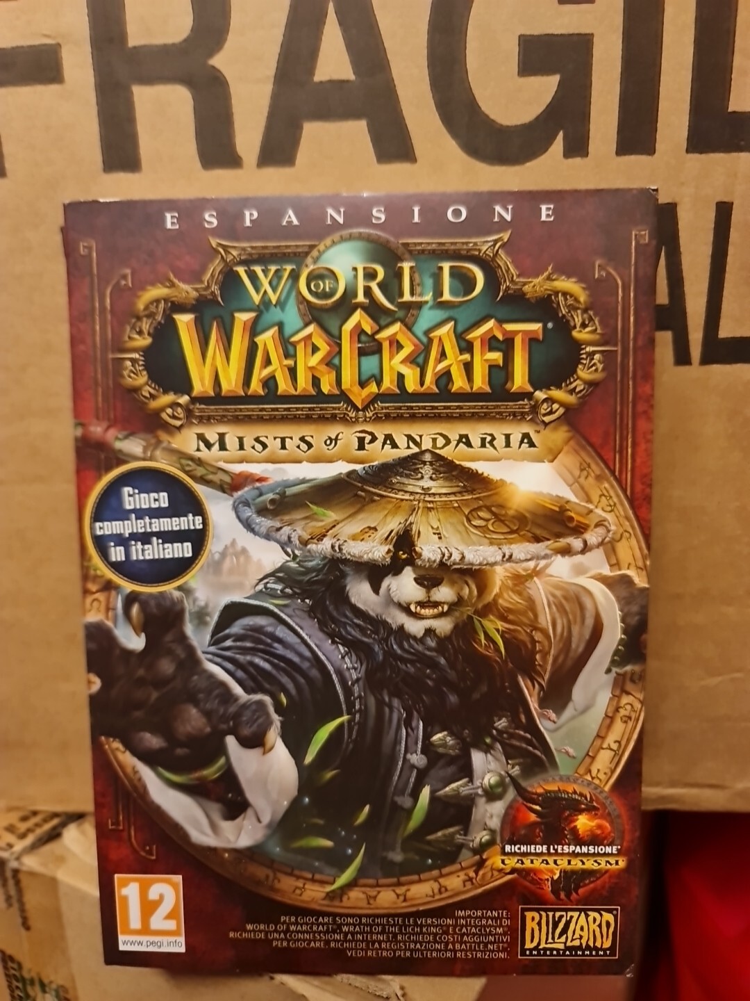 World of Warcraft: Mists of Pandaria PCDVD edizione italiana nuovo