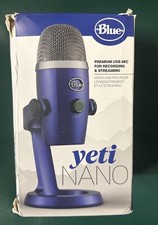 Blue Yeti Nano Premium USB Mic for Recording and Streaming - Vivid Blue