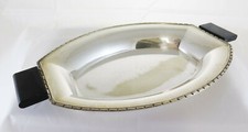 Silberner Vintagetray EPNS Sch&uuml;ssel Deco' R42