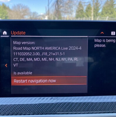 BMW Road Map North America LIVE 2024-4 for iDrive 7 + FSC File Update