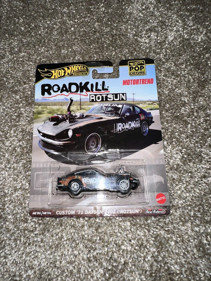 Hot Wheels Custom 71 Datsun 240z Rotsun Motortrend 1:64 - Изображение 3 из 4