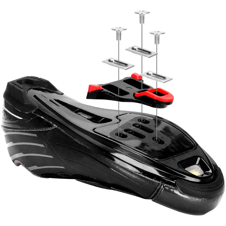 Juego de botines flotadores SPD-SL 0/2/6° para bicicleta de carretera tacos de pedal EE. UU. Foto 4 de 4