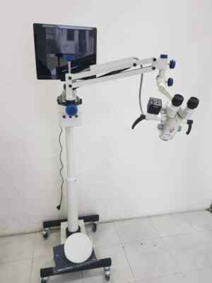 5 STEP ENT Multidisciplinary Surgical Microscope. Neurosurgery, Spine and Crania