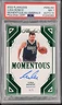 2022-23 Panini Flawless Luka Doncic Momentous Auto Emerald /5 PSA 10 Auto Mavs