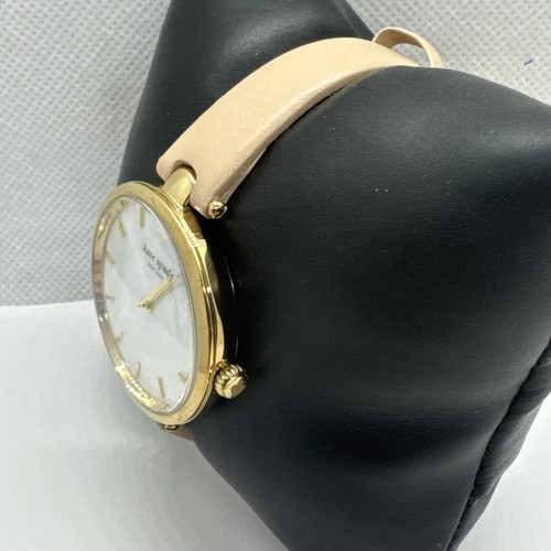 Kate Spade Holland KSW1281 Women's Pink Leather Strap Analog Dial Watch JNA462 - Picture 2 of 11
