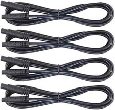 4 PCS Rock Light Extension Wire,4 Pin LED Extension Cable,Neon Accent Kits RGB L