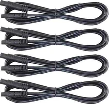 4 PCS Rock Light Extension Wire,4 Pin LED Extension Cable,Neon Accent Kits RGB L