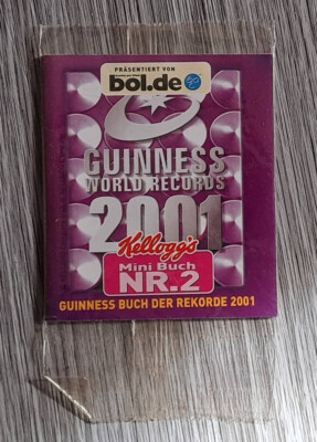 bol.de Guinnes World Records Buch Nr. 2, OVP, Kelloggs Beigabe 2001, 7062