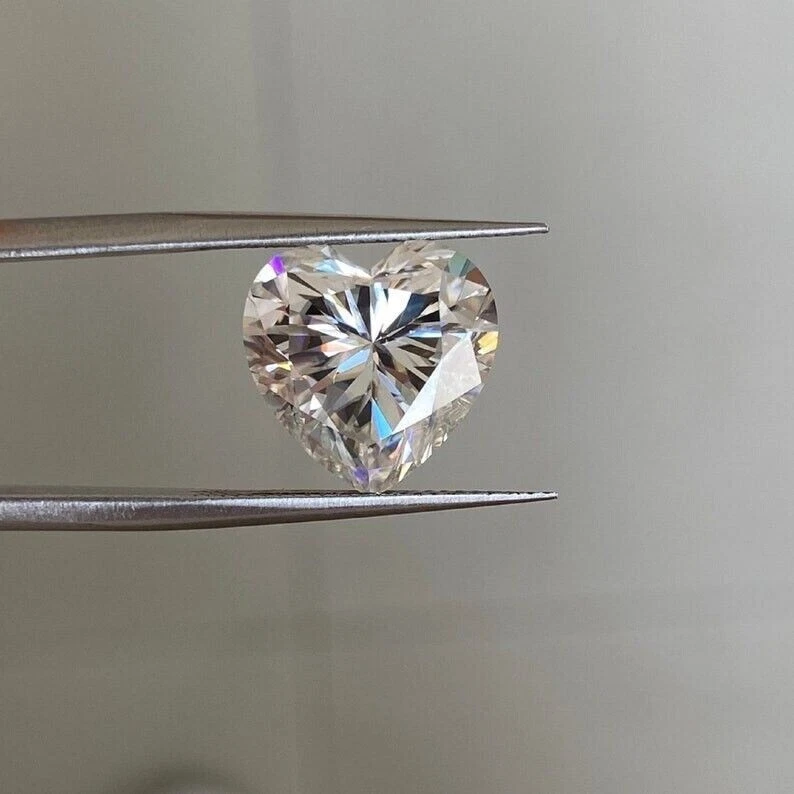 Natural Diamond Heart Cut 7 Cts D Grade VVS1 +1 Free Gift Rec - Image 2 of 4