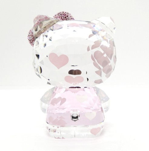 Swarovski Crystal Figurine Hello Kitty Hearts 2012 Limited Edition 1142934 - Picture 4 of 13
