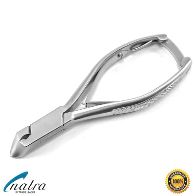 Cortador de cabeza alicates de cabeza diabéticos alicates de uñas cuidado de los pies pedicura manicura NATRA