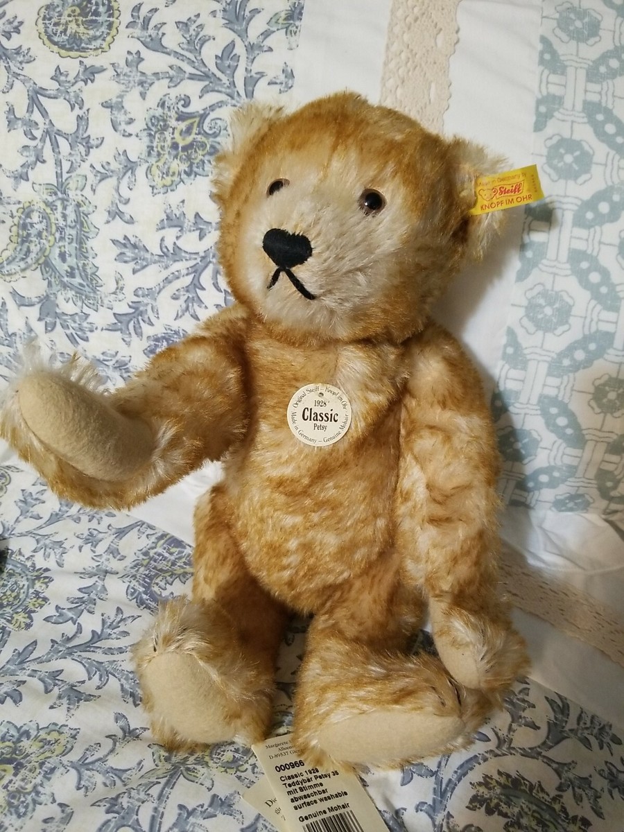 Steiff ぬいぐるみ 1928-1996 1928 Steiff Classic Petsy 00966 Steiff Bear | eBay
