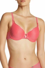 Chantelle Aeria Light Spacer Mesh Bra 1291 Peach Coral Various Sizes NWT