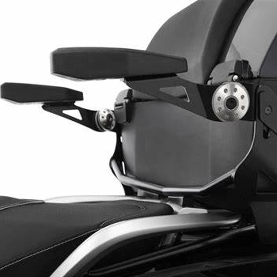 Soporte de reposabrazos ajustable para maletero de pasajero BMW R1200RT R1250RT 2014-2025 Foto 3 de 4