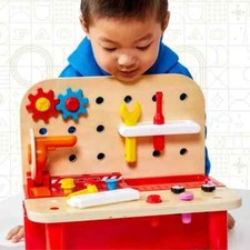 New FAO Schwarz Pro Tools Workbench 4-in-1 Toy Hardware Station