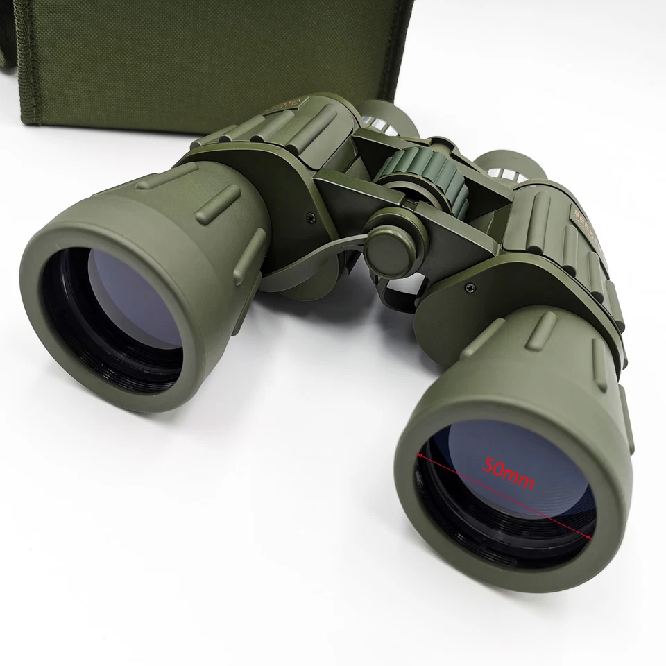 Camping 10x50HD Zoom Powerful Binoculars Long Range Outdoor Hunting Day/Night - Image 3 of 4