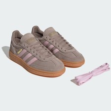 adidas JR3082 Originals Handball Spezial Chalky Brown / Clear Pink US 4-12