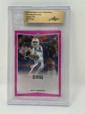 2016 LEAF METAL DRAFT  PRE-PRODUCTION PROOF  PINK JEFF DRISKEL BECKETT 1/1