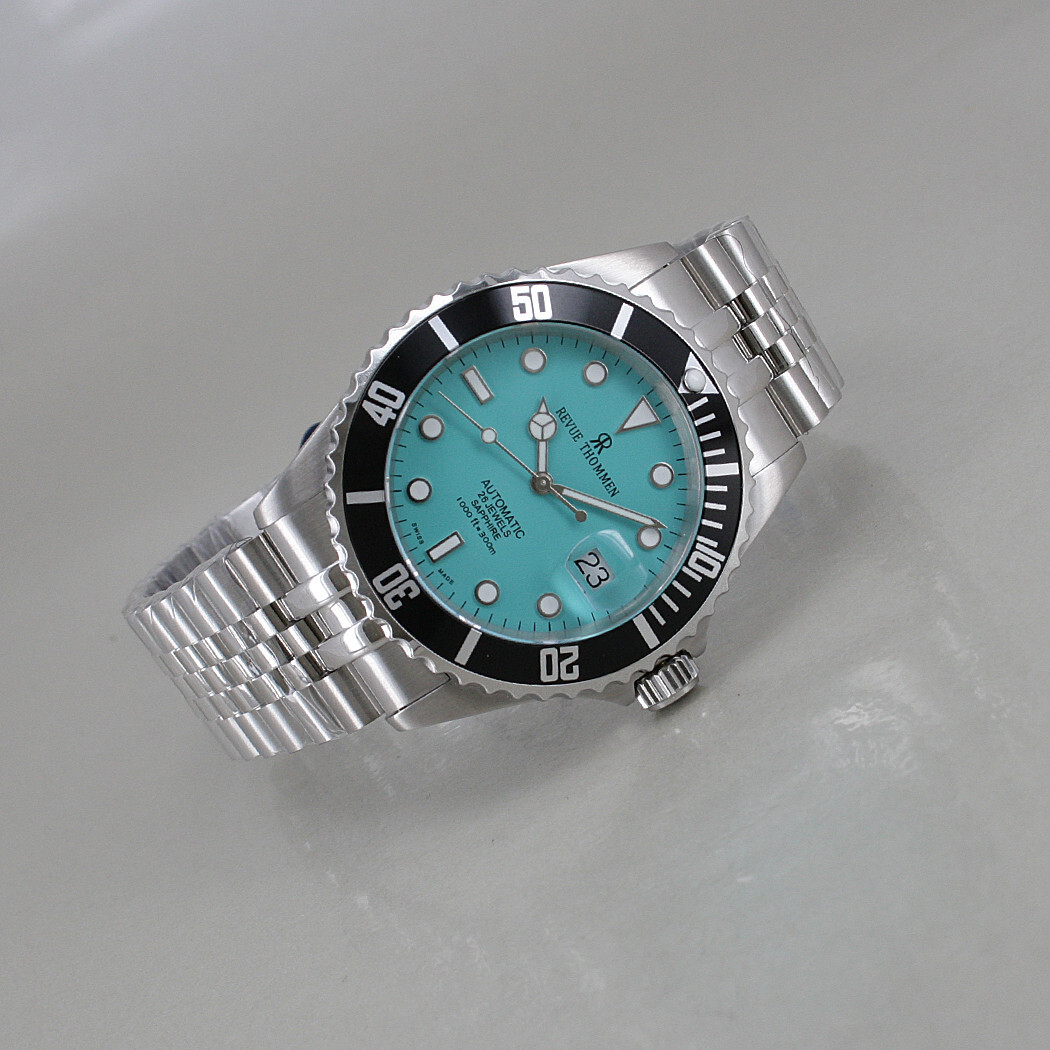 REVUE THOMMEN Diver ""Tiffany"" Automatik Ø 42 mm  Neu und ungetragen