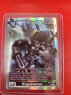 Digimon Brigadramon BT14-068 SR Blast Ace English | eBay
