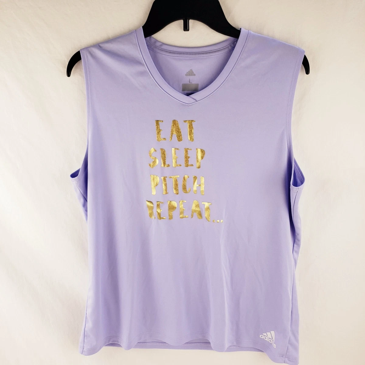 Adidas purple shop tank top
