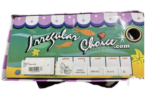 Size 11 (42 EUR)…....IRREGULAR CHOICE..”Hazel Corntree” Concept Heels. New w/Box - Picture 11 of 12