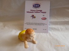 WADE WHIMSIE PRINCE GEORGE YELLOW NAPPY LE 100 BABY