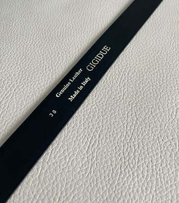 Gigidue Made in Italy Genuine Leather women belt. Accessories | Gigidue Made In Italy Genuine Leather Women  main image 4