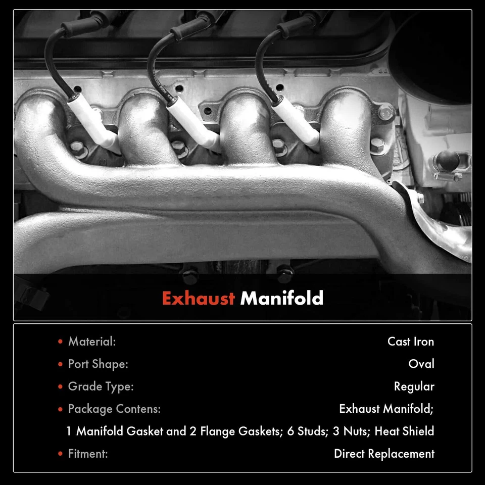 Coletor de escape com gaxeta para Honda Civic 92-98 Civic del Sol 93-97 L4 1.6L - Imagem 3 de 4