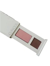 Clinique All About Shadow Duo 14 Strawberry Fudge Duo 0.06 oz/1.7g Travel Mini