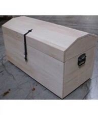 CASSAPANCA IN LEGNO GREZZA L.98 P.47 H.54.