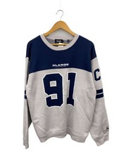 X FOOTBALL SWEATER Knitted Sweater Thin XL Acrylic NVY 101261015001