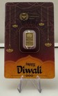 Germania Mint 1g .9999 Fine Gold Bar – “Happy Diwali” Limited Edition